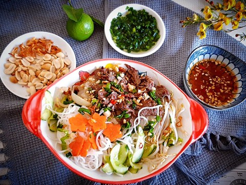 bi quyet lam bun bo nam bo Bí quyết làm Bún bò Nam Bộ