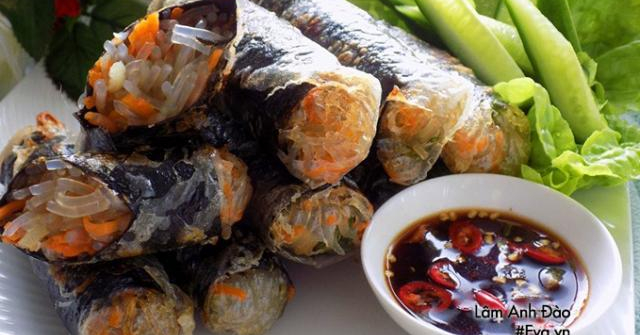 Biến tấu chả giò sushi thơm nức, cả nhà tròn mắt vì thấy vừa lạ vừa ngon