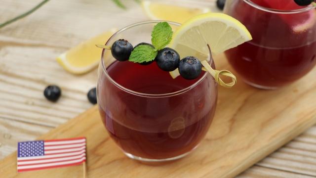 Blueberry Ginger Toddy