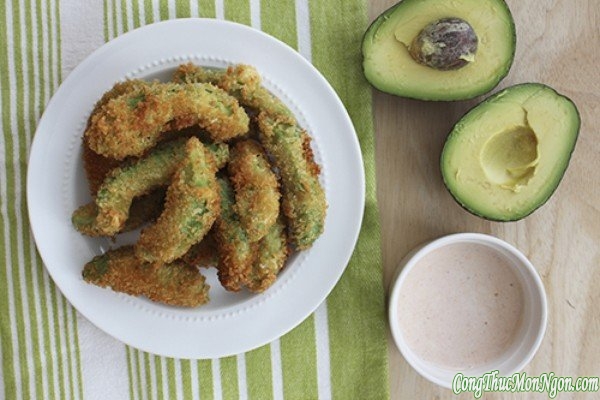 Bơ chiên xù giòn ngon hấp dẫn