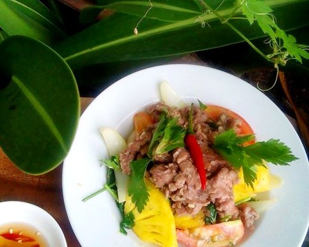 bo xao dua ngon den mieng cuoi cung Bò xào dứa ngon đến miếng cuối cùng