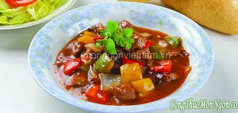 bo xot xi muoi Bò xốt xí muội