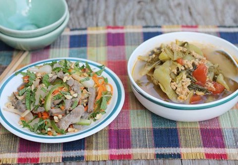 bua com hai mon gia re ngon mieng Bữa cơm hai món giá rẻ ngon miệng