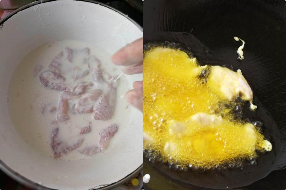 Bữa tối giản dị với thịt chiên giòn xào rau củ
