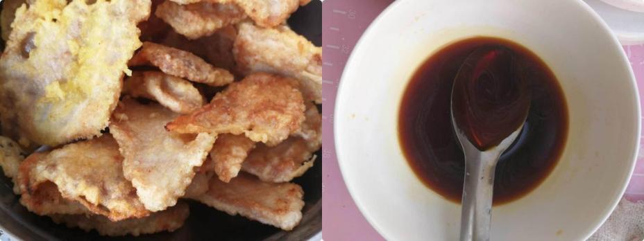 Bữa tối giản dị với thịt chiên giòn xào rau củ