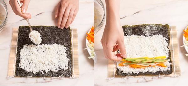 Bữa trưa ngon miệng với món Kimbap kiểu mới