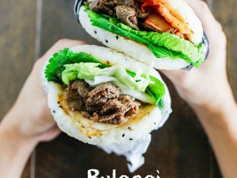 buger com thit bo sieu ngon de lam danh cho chi em gioi van phong Buger cơm thịt bò siêu ngon, dễ làm dành cho chị em giới văn phòng