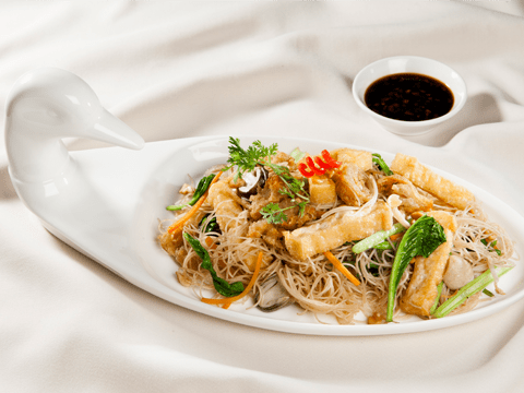 bun gao xao rau cu Bún gạo xào rau củ