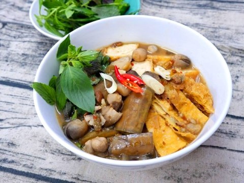 bun mam chay Bún mắm chay