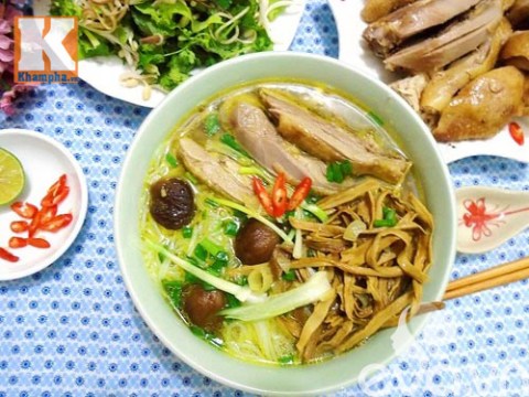 bun mang ga thom ngon cho bua sang Bún măng gà thơm ngon cho bữa sáng