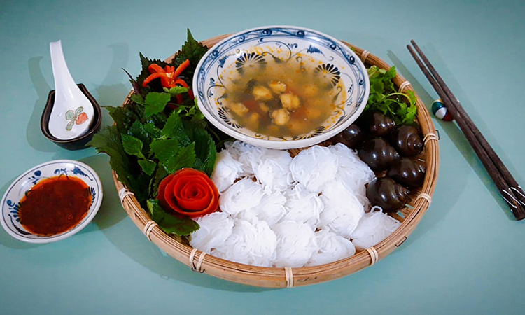 Bún ốc nguội Hà Nội