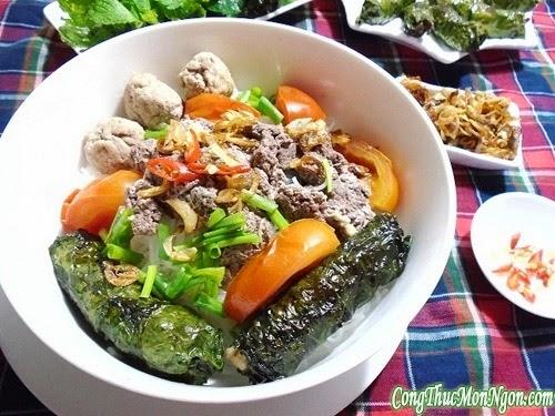 Bún riêu cua cho bữa sáng