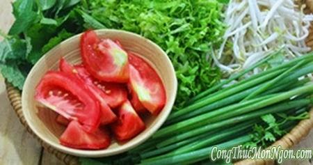 Bún riêu tôm thịt đậm đà ngon miệng