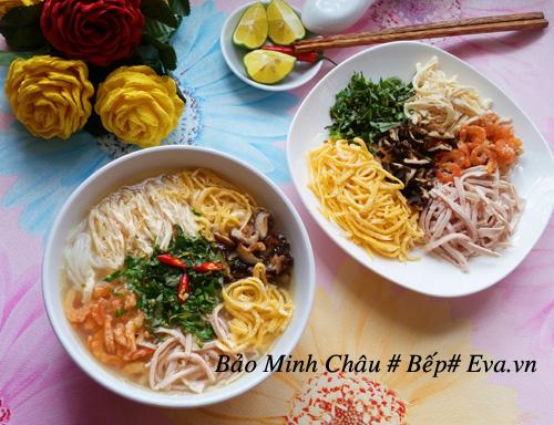 Bún thang nóng hổi, hấp dẫn cho bữa sáng