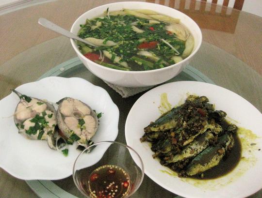 Cá bớp mà nấu canh chua