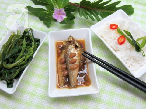 ca linh kho tuong mon ngon mua nuoc noi Cá linh kho tương, món ngon mùa nước nổi