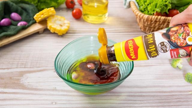 Cá tầm nướng rau củ