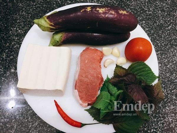 Cà tím om đậu thịt quá ngon
