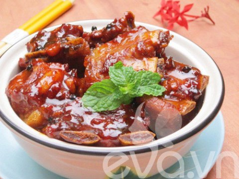 cac mon suon kho cho bua com dam da Các món sườn kho cho bữa cơm đậm đà