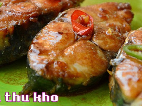 cach kho ca thu dam vi an voi com cuc ngon Cách kho cá thu đậm vị ăn với cơm cực ngon