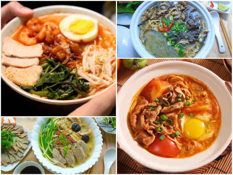 Cách làm 4 món mì, miến ngon cho bữa sáng