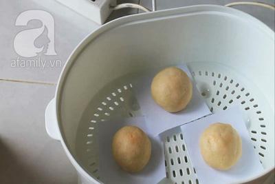 Cách làm bánh bao kim sa đẹp mắt, cực thơm ngon