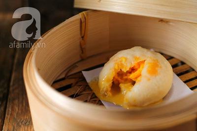 Cách làm bánh bao kim sa đẹp mắt, cực thơm ngon
