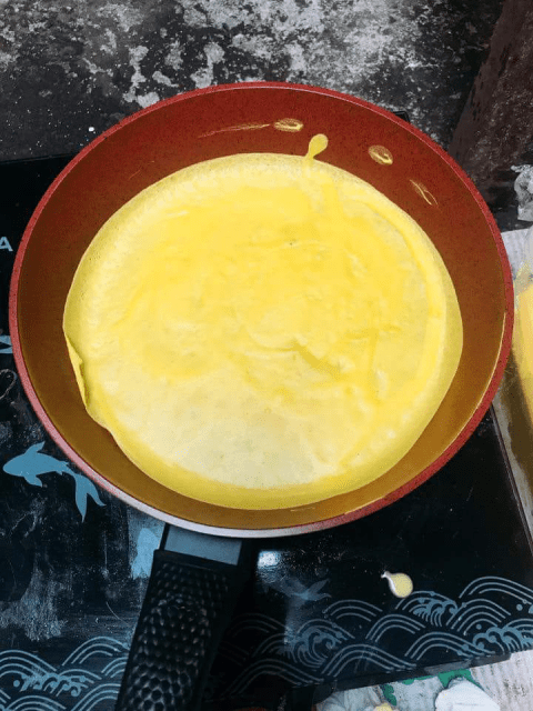 Cách làm bánh crepe sầu riêng