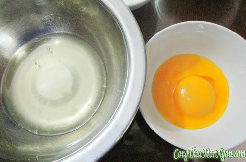 Cách làm bánh gato kem dừa tặng bé