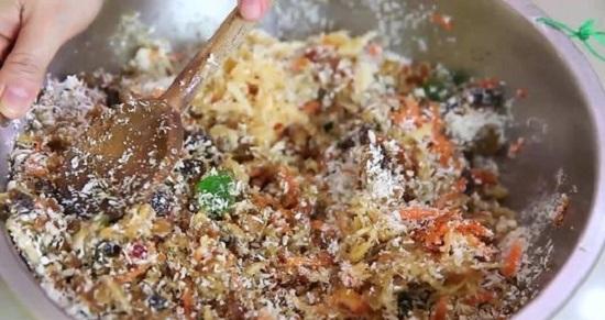 Cách làm bánh pudding thập cẩm cho giáng sinh