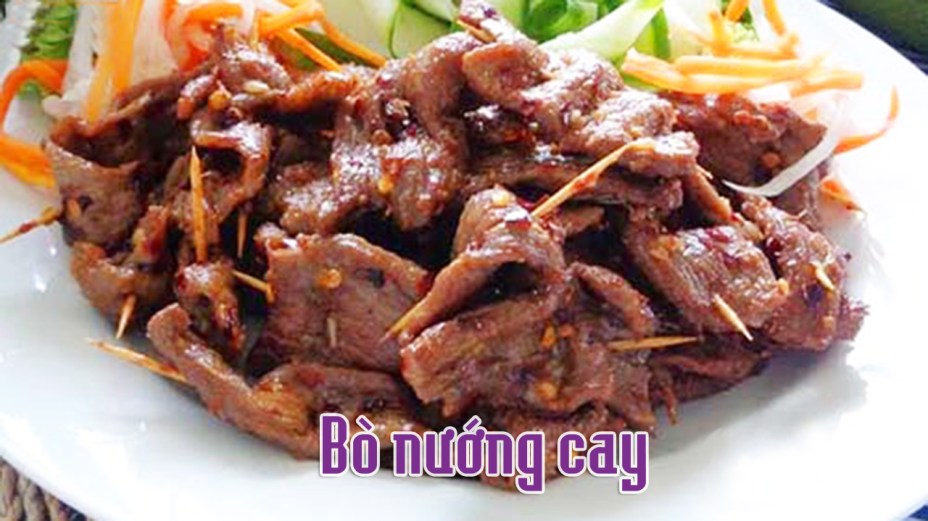 Cách làm bò nướng cay quên ngay cái lạnh