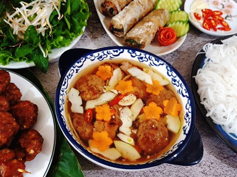 cach lam bun cha chuan vi ha noi Cách làm bún chả chuẩn vị Hà Nội