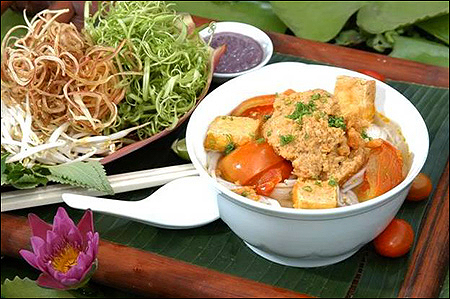 cach lam bun rieu cua ai cung khen ngon Cách làm bún riêu cua ai cũng khen ngon