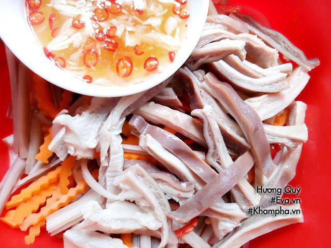 Cách làm gỏi dạ dày ngó sen chua ngọt dễ ăn