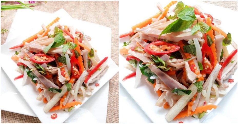 Cách làm gỏi dạ dày ngó sen chua ngọt dễ ăn