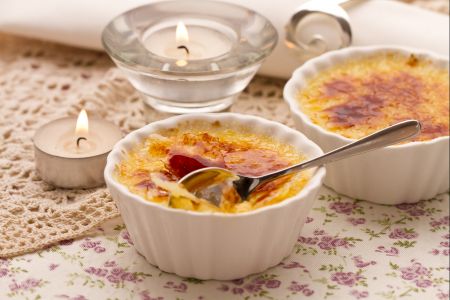 cach lam kem nuong creme brulee ngon tuyet Cách làm kem nướng creme brulèe ngon tuyệt