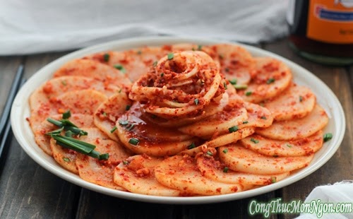 Cách làm kim chi củ cải siêu hấp dẫn