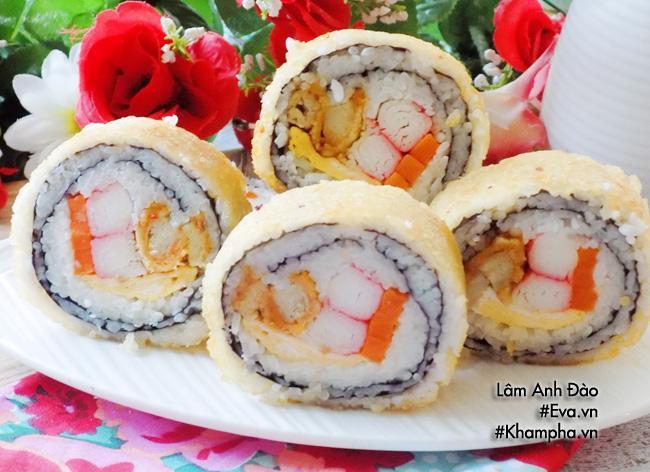 Cách làm kimbap chiên hấp dẫn dụ bé ăn ngon cuối tuần