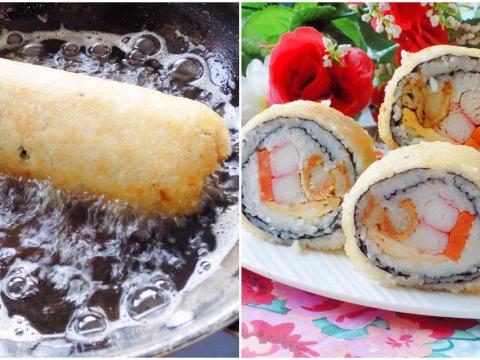 cach lam kimbap chien hap dan du be an ngon cuoi tuan Cách làm kimbap chiên hấp dẫn dụ bé ăn ngon cuối tuần