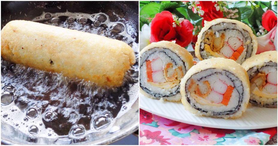 Cách làm kimbap chiên hấp dẫn dụ bé ăn ngon cuối tuần