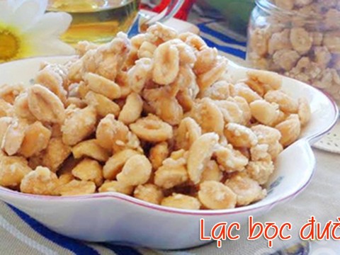 cach lam lac boc duong gion tan cho ngay tet Cách làm lạc bọc đường giòn tan cho ngày Tết