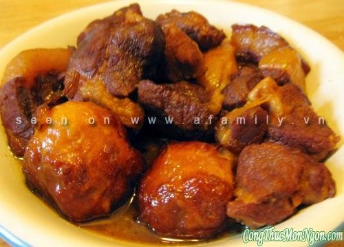 Cách làm mới món ăn cũ - thịt kho tàu