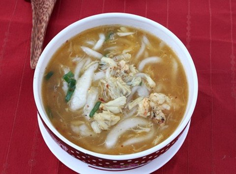 cach lam mon banh canh tom cua ngon ngot dam da Cách làm món bánh canh tôm cua ngon ngọt, đậm đà