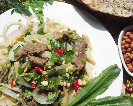 cach lam mon bo tai me chua chua cay cay da mieng Cách làm món bò tái me chua chua cay cay đã miệng