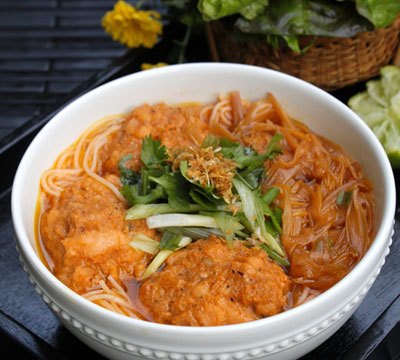 cach lam mon bun cha cua ngon la Cách làm món bún chả cua ngon lạ