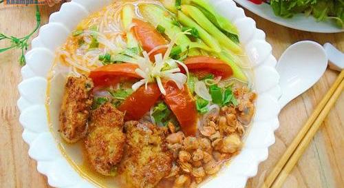 Cách làm món bún riêu hến thơm ngon, hấp dẫn cho bữa sáng ngon miệng