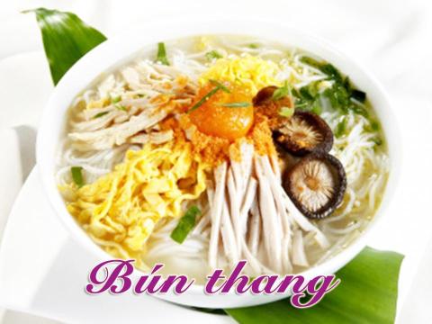 cach lam mon bun thang ngon kho cuong Cách làm món bún thang ngon khó cưỡng