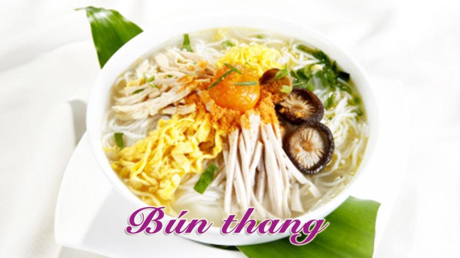 Cách làm món bún thang ngon khó cưỡng