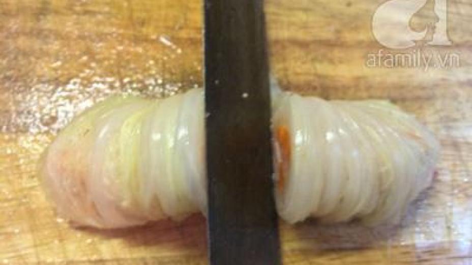 Cách làm món cải thảo cuộn chua ngọt đẹp mắt, ngon miệng