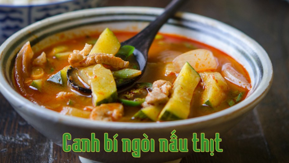 Cách làm món canh bí ngòi nấu thịt cực ngon cho ngày lạnh